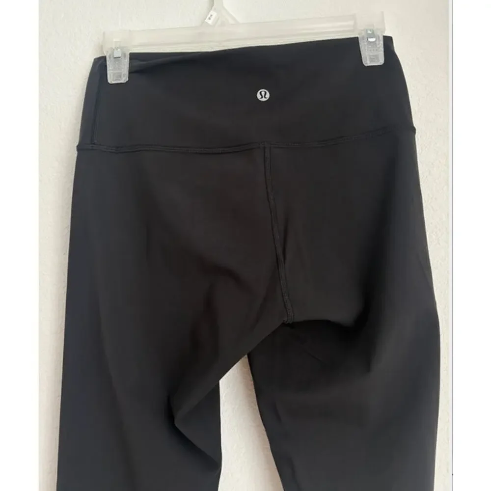 NWOT Womens Lululemon Black Wunder Under Legging 25